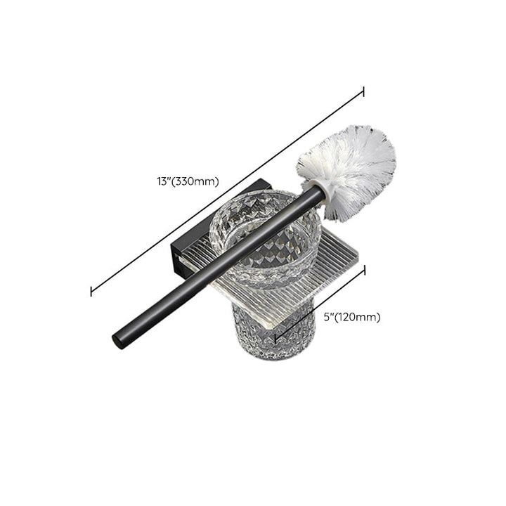Lisslune | Modern Bathroom Accessory Set Shelf/Towel Holder & Bathrobe Hook included
