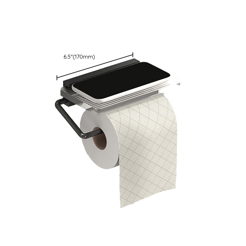 Lisslune | Modern Bathroom Accessory Set Shelf/Towel Holder & Bathrobe Hook included