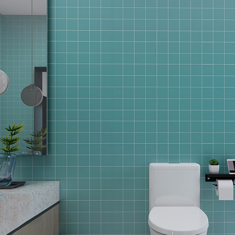 Lisslune | Modern Peel & Stick Tile Plastic Grid Peel/Stick Splash Guard Tile for Shower
