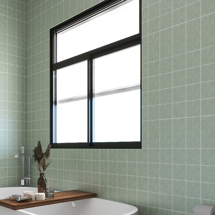 Lisslune | Modern Peel & Stick Tile Plastic Grid Peel/Stick Splash Guard Tile for Shower