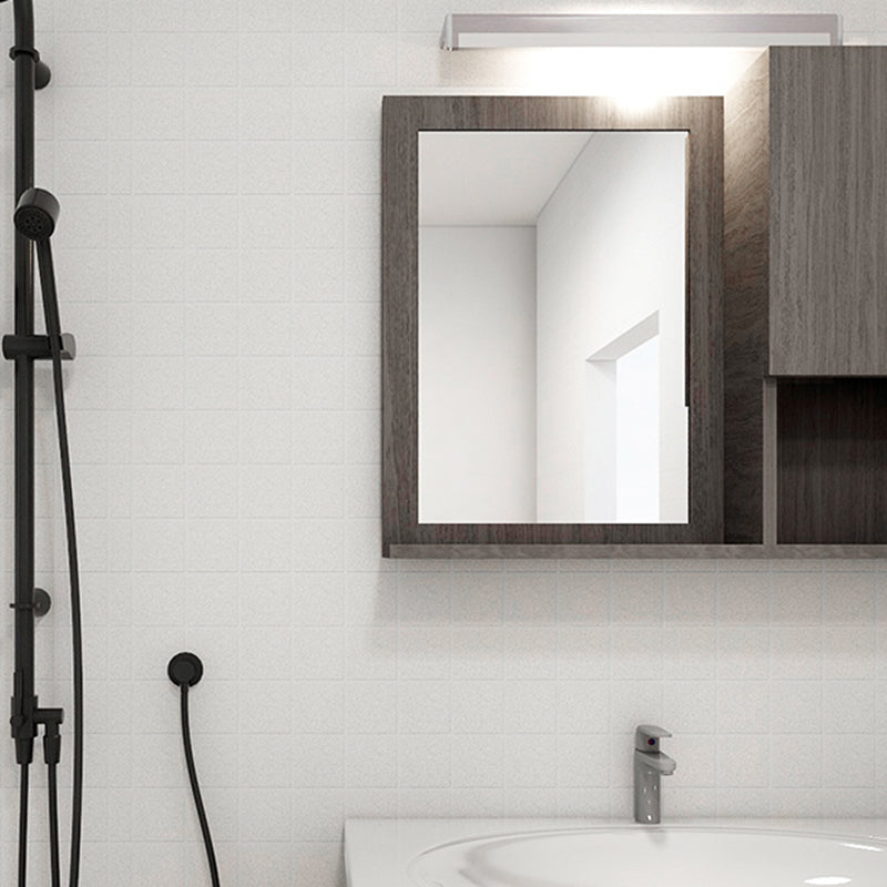 Lisslune | Modern Peel & Stick Tile Plastic Grid Peel/Stick Splash Guard Tile for Shower