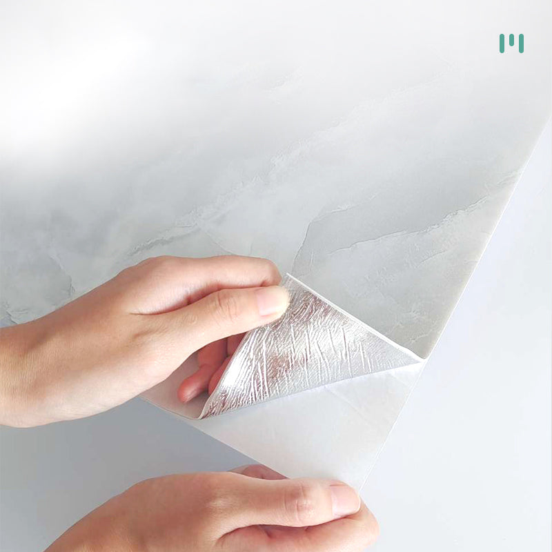 Lisslune | Rectangular Peel and Stick Back Wall Tile Modern Tile-Peel & Stick