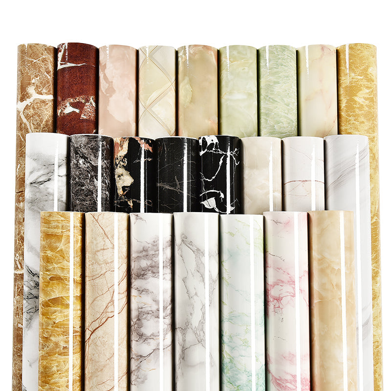 Lisslune | Rectangular Peel & Stick Mosaic Tile Modern PVC Peel & Stick Field Tile