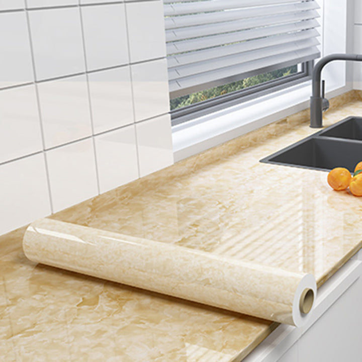 Lisslune | Rectangular Peel & Stick Mosaic Tile Modern PVC Peel & Stick Field Tile