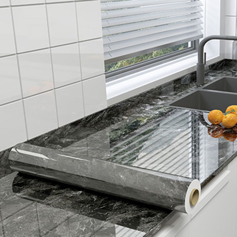 Lisslune | Rectangular Peel & Stick Mosaic Tile Modern PVC Peel & Stick Field Tile