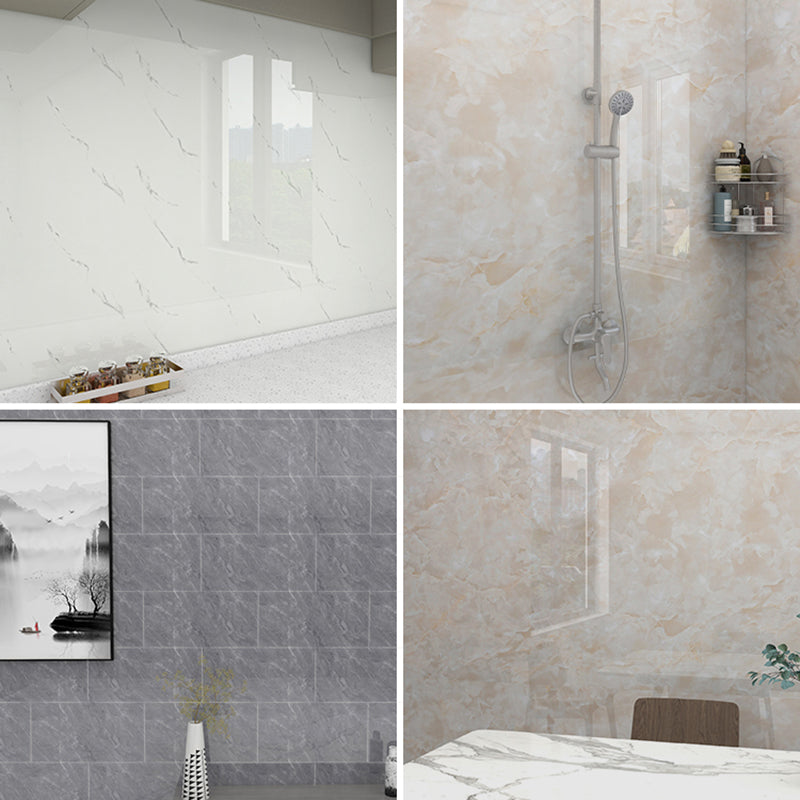 Lisslune | PVC Peel and Stick Wall Tile Modern Peel & Stick Floor Tile