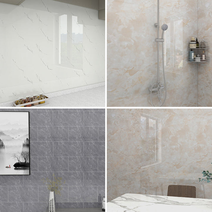 Lisslune | PVC Peel and Stick Wall Tile Modern Peel & Stick Floor Tile