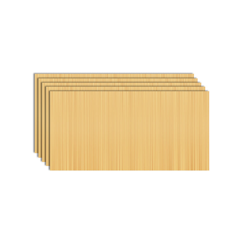 Lisslune | Modern Peel & Stick Field Tiles Plastic Rectangular Grid 5-Pack Wallpaper for the Kitchen
