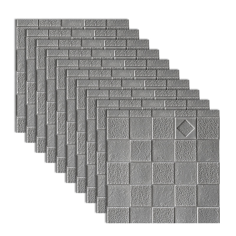 Lisslune | Modern wall cladding 3D embossed PVC self-adhesive waterproof wall access panel
