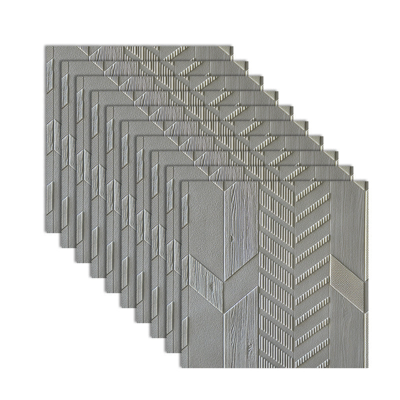 Lisslune | Modern wall cladding 3D embossed PVC self-adhesive waterproof wall access panel
