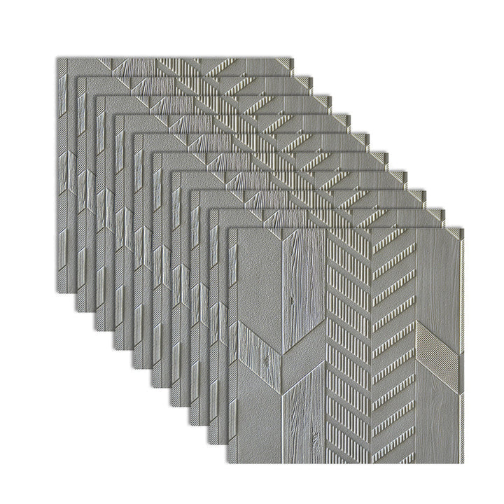 Lisslune | Modern wall cladding 3D embossed PVC self-adhesive waterproof wall access panel