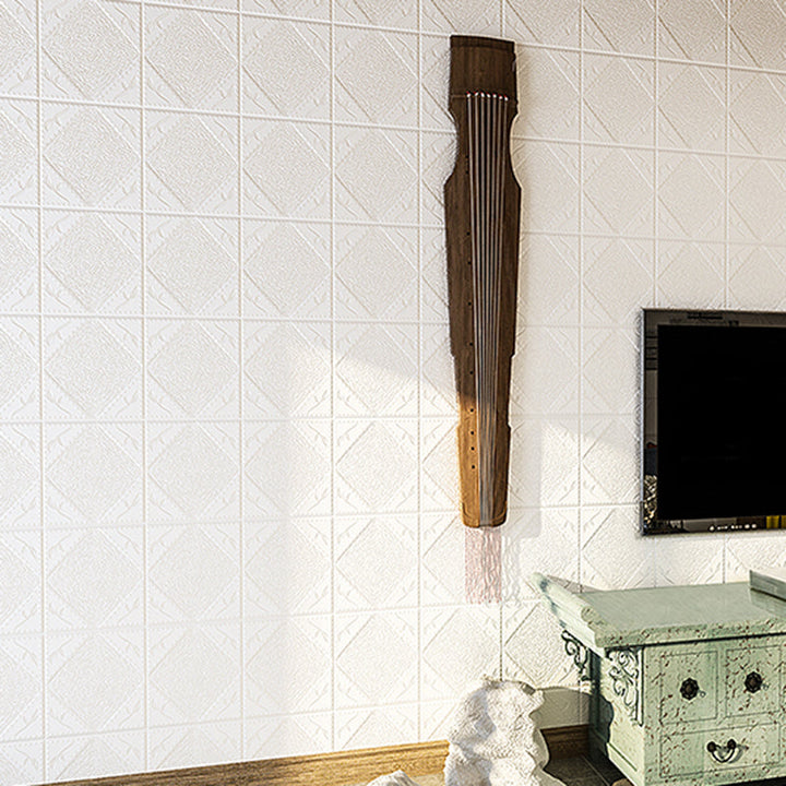 Lisslune | Modern wall cladding 3D embossed PVC self-adhesive waterproof wall access panel
