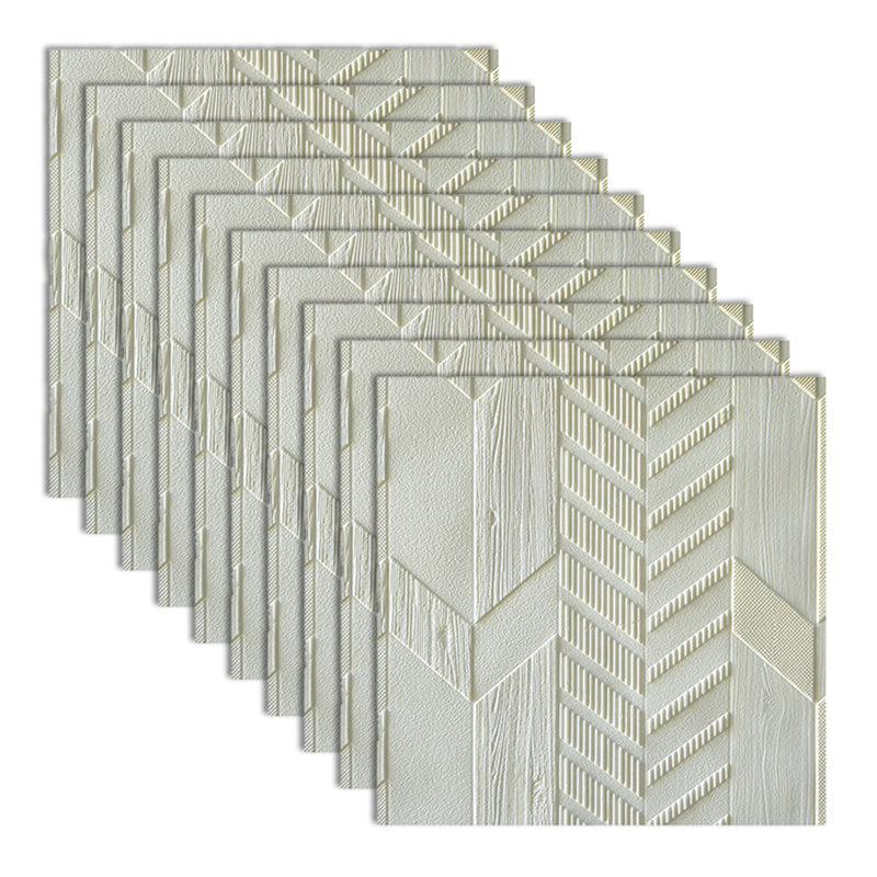 Lisslune | Modern wall cladding 3D embossed PVC self-adhesive waterproof wall access panel