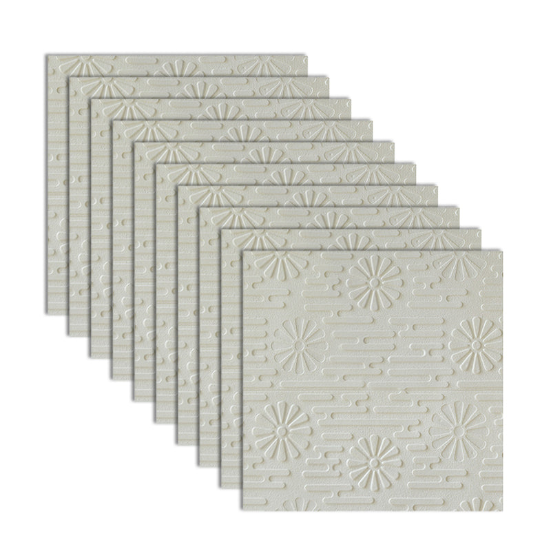 Lisslune | Modern wall cladding 3D embossed PVC self-adhesive waterproof wall access panel