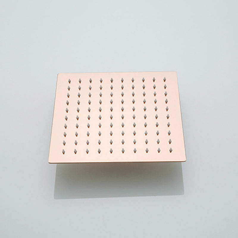Lisslune | Stainless Steel Square Shower Head Standard Spray Pattern Wall Mounted Shower Head