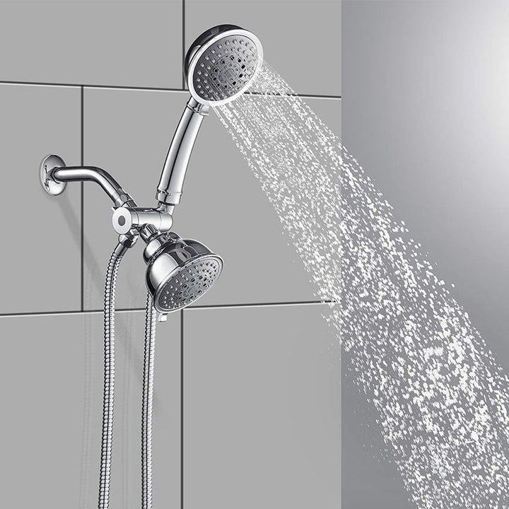 Lisslune | Traditional Style Shower Head Double Bathroom Shower Heads with Round Shape