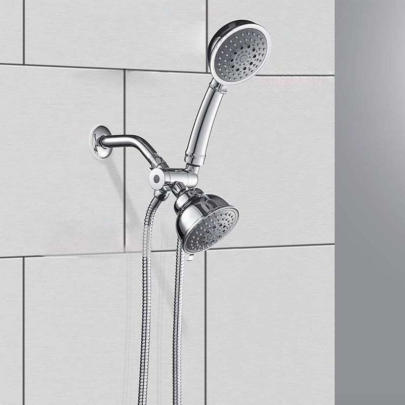 Lisslune | Traditional Style Shower Head Double Bathroom Shower Heads with Round Shape