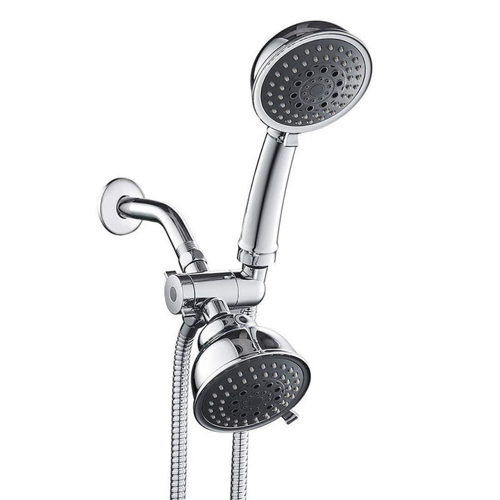 Lisslune | Traditional Style Shower Head Double Bathroom Shower Heads with Round Shape