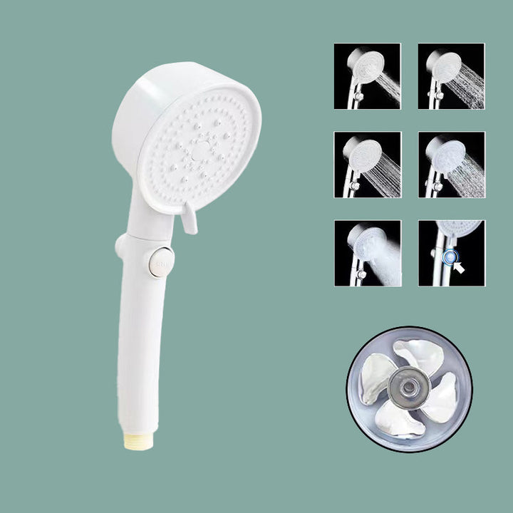 Lisslune | Wall-mounted Shower Head Plastic Bathroom Handheld Shower Head