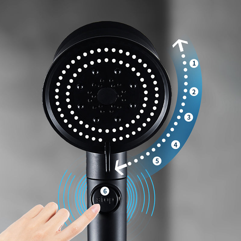 Lisslune | Wall-mounted Shower Head Plastic Bathroom Handheld Shower Head