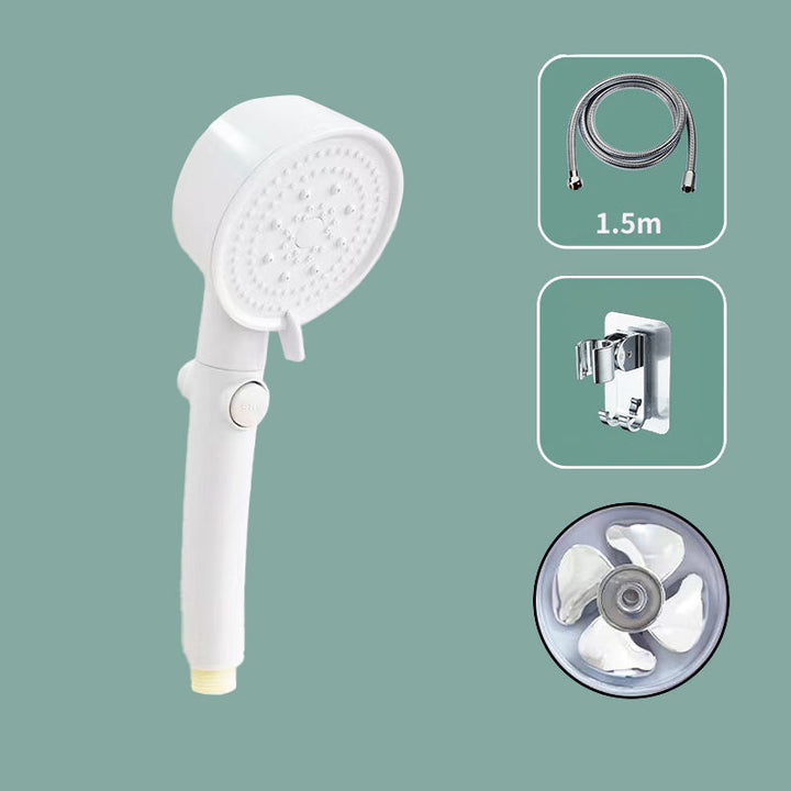 Lisslune | Wall-mounted Shower Head Plastic Bathroom Handheld Shower Head
