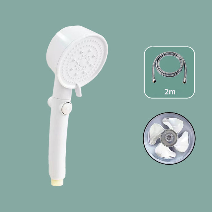 Lisslune | Wall-mounted Shower Head Plastic Bathroom Handheld Shower Head