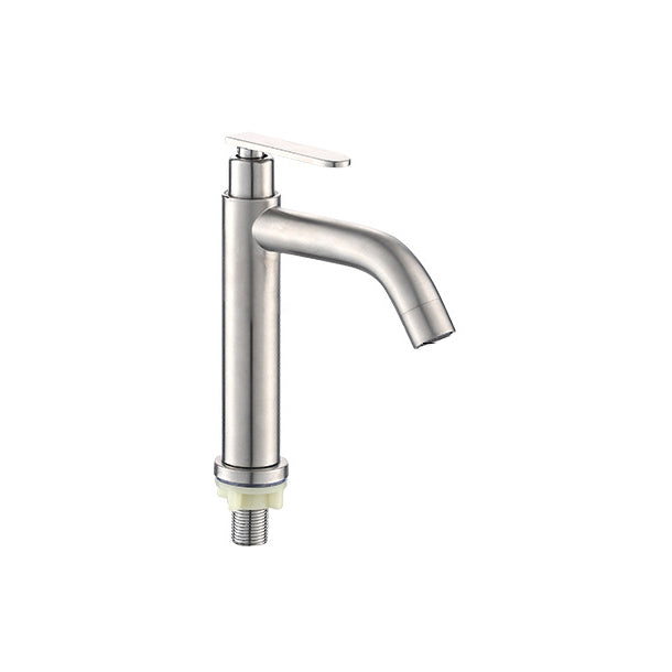 Lisslune | Modern Vessel Faucet Stainless Steel Low Arc Sink Faucet