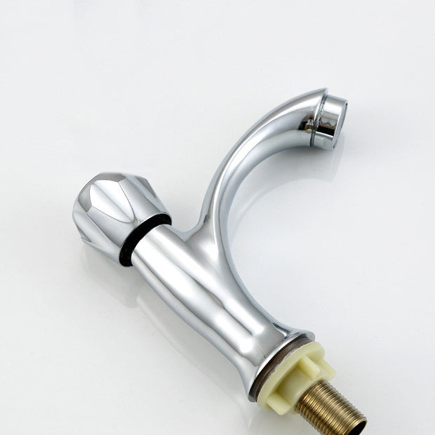 Lisslune | Modern Vessel Faucet Stainless Steel Low Arc Sink Faucet
