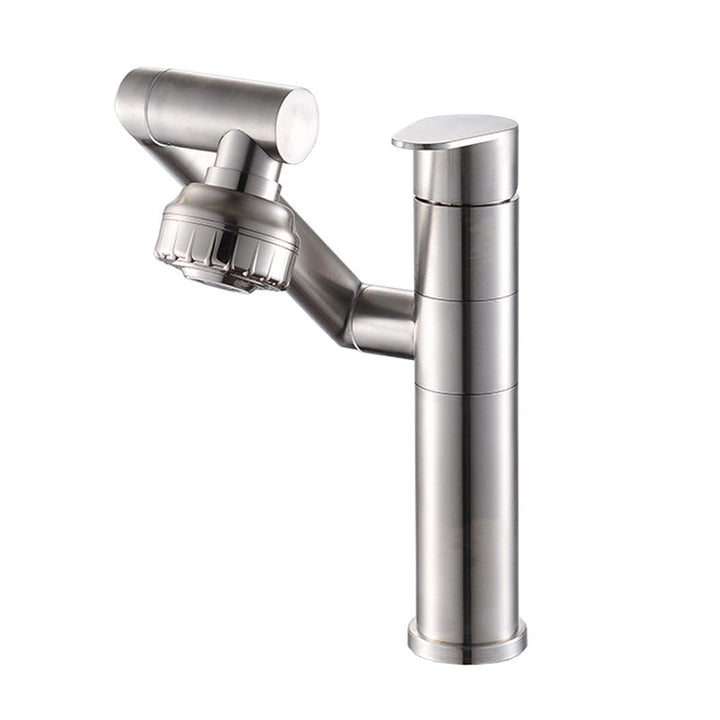Lisslune | Modern Faucet Single Color Stainless Steel Sink Faucet
