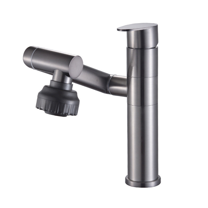 Lisslune | Modern Faucet Single Color Stainless Steel Sink Faucet