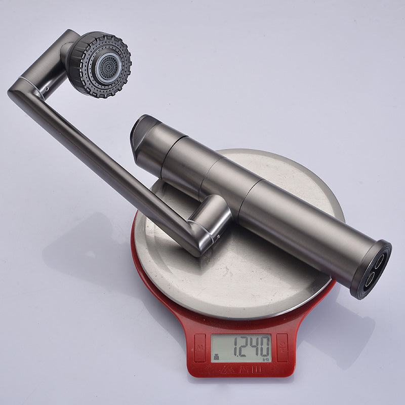 Lisslune | Modern Faucet Single Color Stainless Steel Sink Faucet