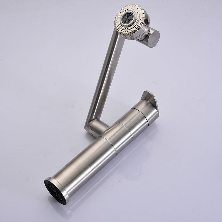 Lisslune | Modern Faucet Single Color Stainless Steel Sink Faucet