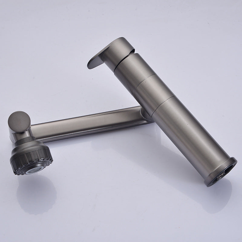 Lisslune | Modern Faucet Single Color Stainless Steel Sink Faucet