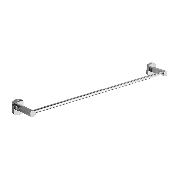 Lisslune | Polished Chrome Modern Bathroom Accessory Set Silver Towel Holder/Bath Shelf