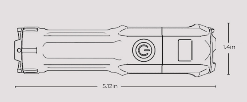 Lisslune | Powerful LED Flashlight