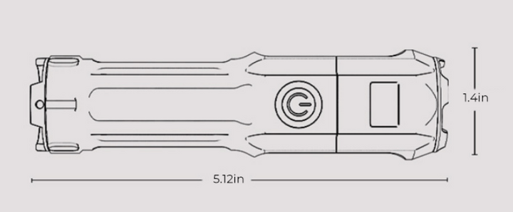 Lisslune | Powerful LED Flashlight