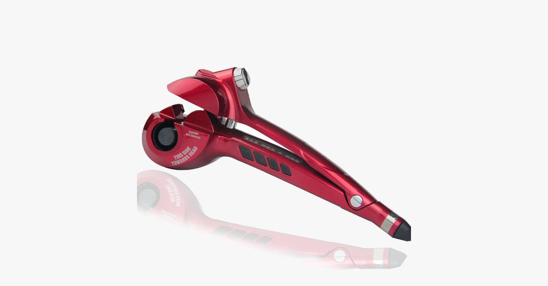 Lisslune | New Generation Ceramic Automatic Hair Steam Curler – Curls for Beach Waves and Much More