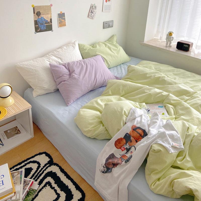 Rynx Aesthetic Pastel Color Combo Bedding Set
