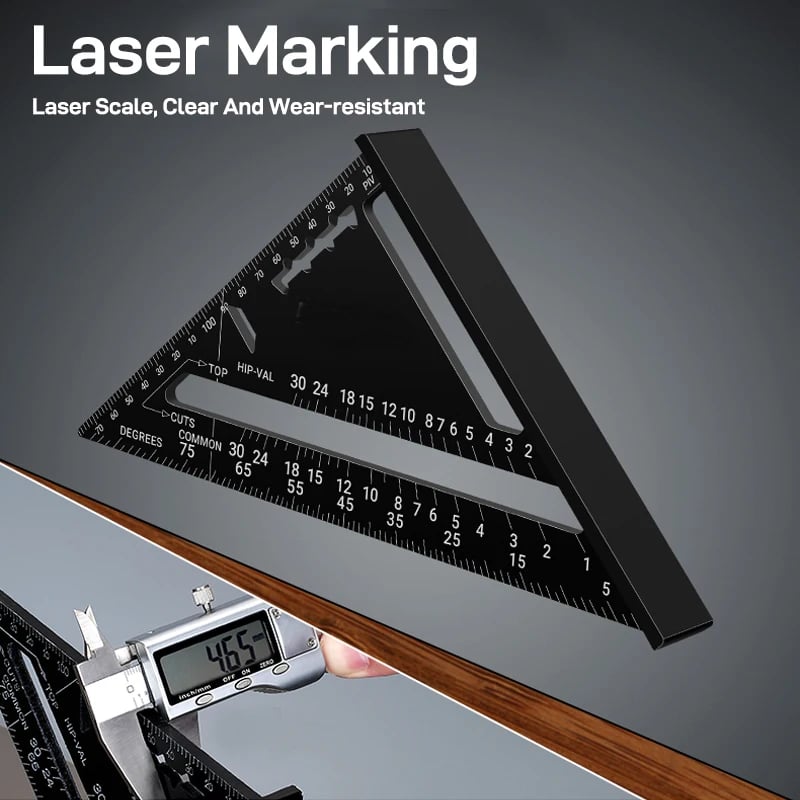 Lisslune | For Carpenter Tri-square Line Scriber Saw Guide