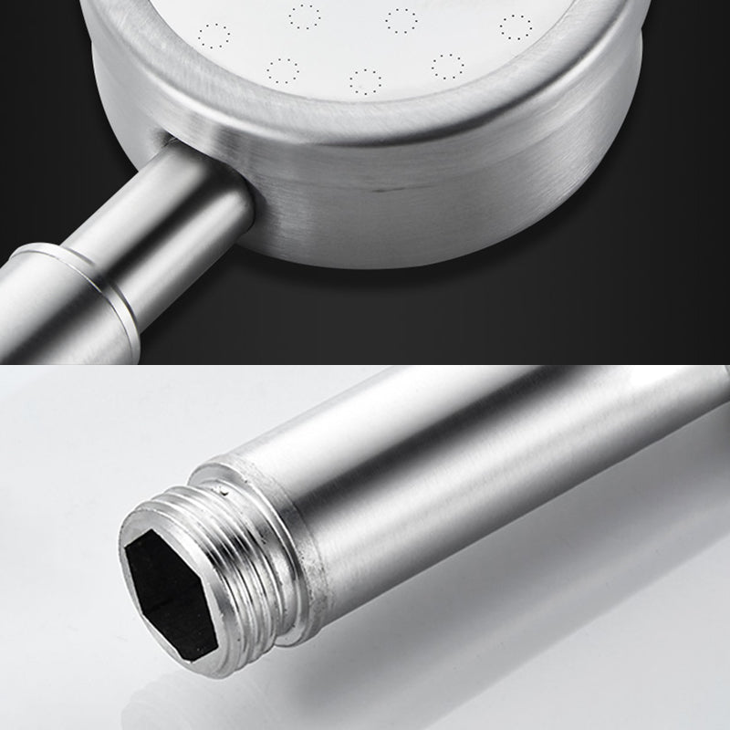 Lisslune | Stainless Steel Shower Head Modern Style Round-Shaped Shower Head