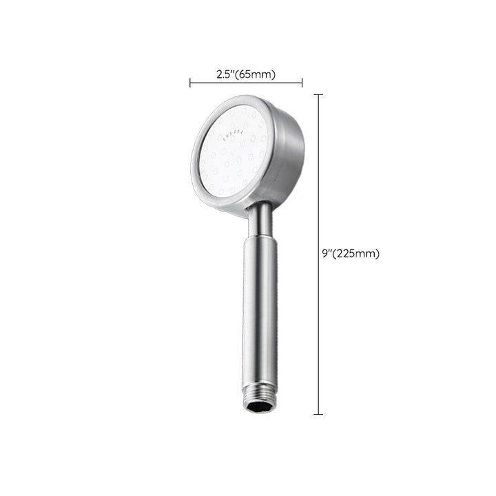 Lisslune | Stainless Steel Shower Head Modern Style Round-Shaped Shower Head