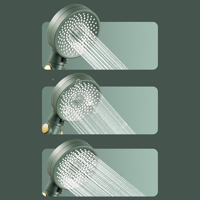 Lisslune | Contemporary Round Shower Head Combo Handheld Shower Head 9.8 Inch H Spray Head