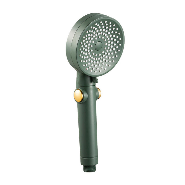 Lisslune | Contemporary Round Shower Head Combo Handheld Shower Head 9.8 Inch H Spray Head