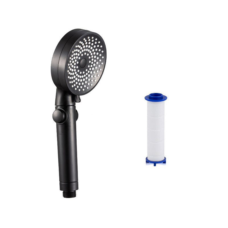 Lisslune | Contemporary Round Shower Head Combo Handheld Shower Head 9.8 Inch H Spray Head