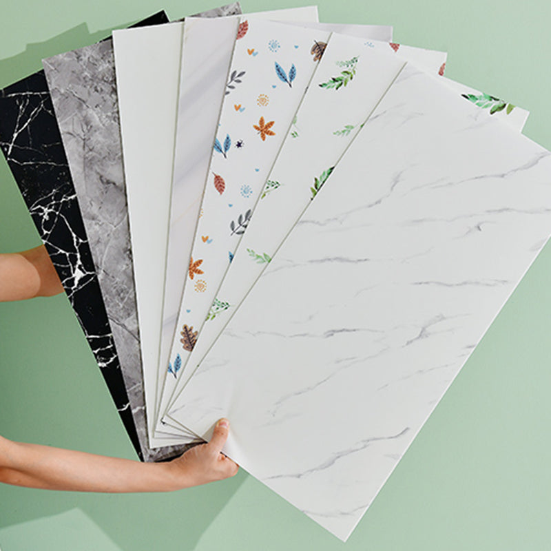 Lisslune | Modern Bathroom Wall Tile Peel and Stick Waterproof Artificial Ceramic Tile