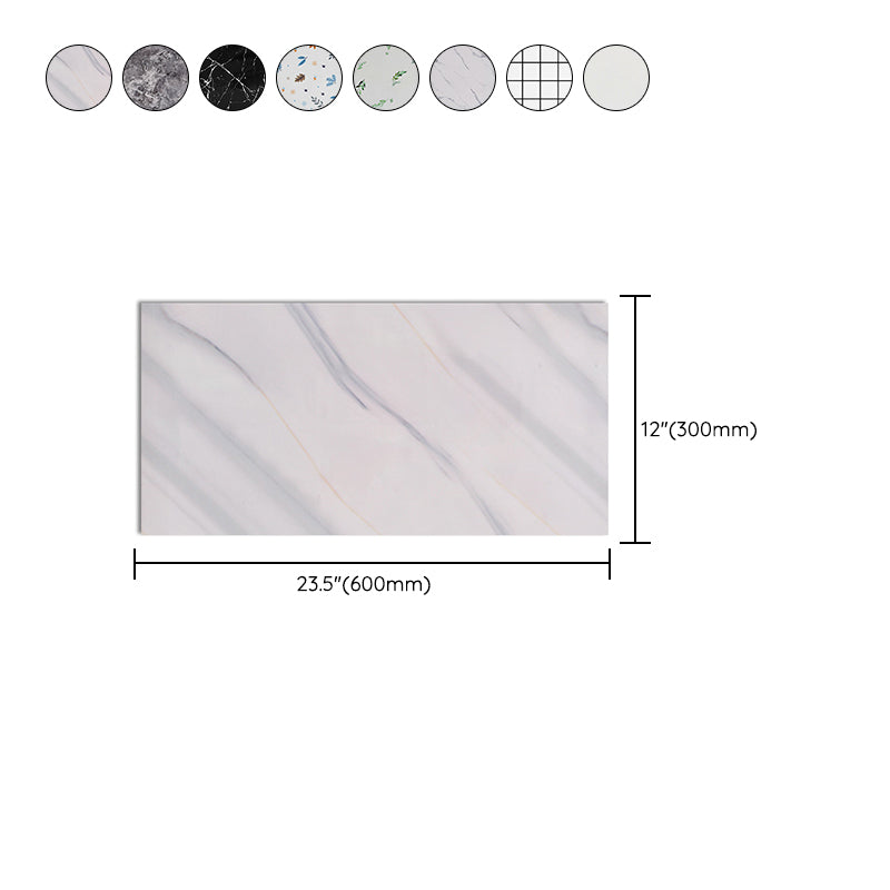 Lisslune | Modern Bathroom Wall Tile Peel and Stick Waterproof Artificial Ceramic Tile
