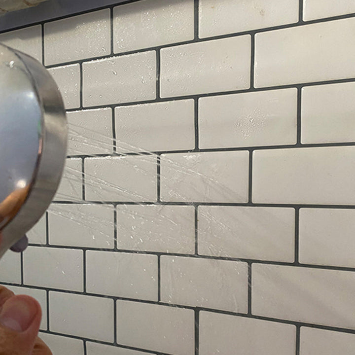 Lisslune | Hexagon Wall Tile Fat-Resistant Steel and Kitchen Paper Wallpaper