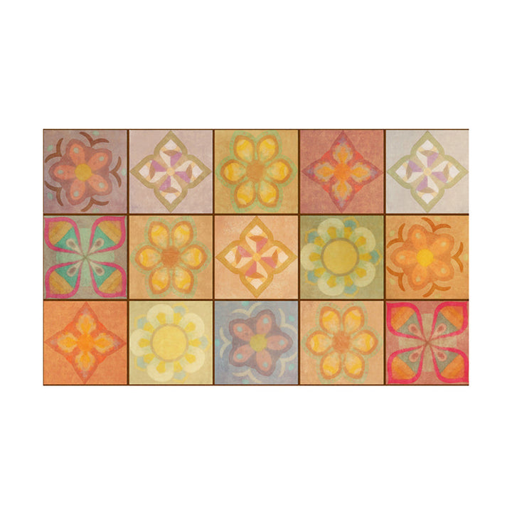 Lisslune | Kitchen wall tile Peel and stick Floral pattern wallpaper