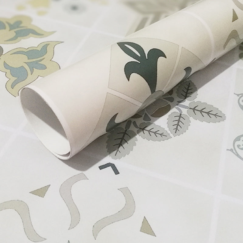 Lisslune | Kitchen wall tile Peel and stick Floral pattern wallpaper