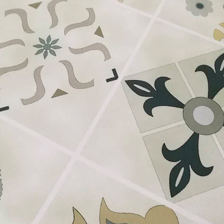 Lisslune | Kitchen wall tile Peel and stick Floral pattern wallpaper